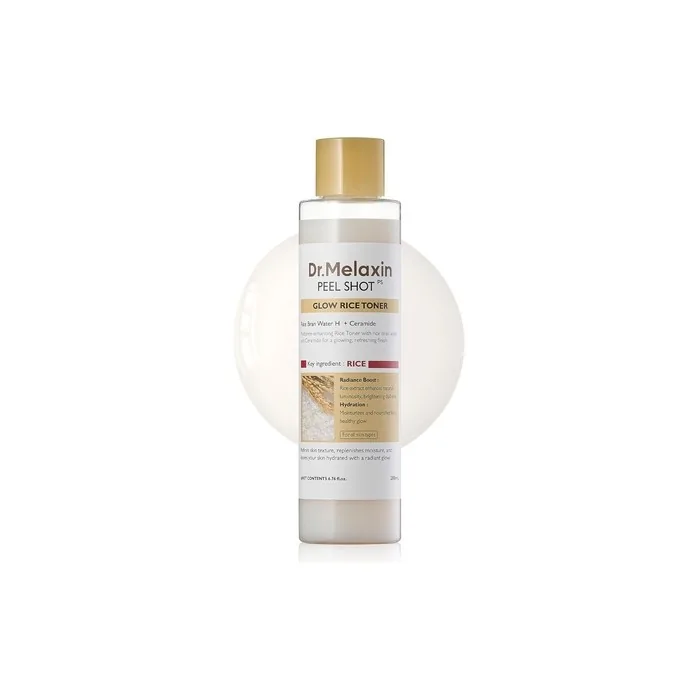 Peel Shot Glowe Rice Toner 200ml for Hydrated Skin
