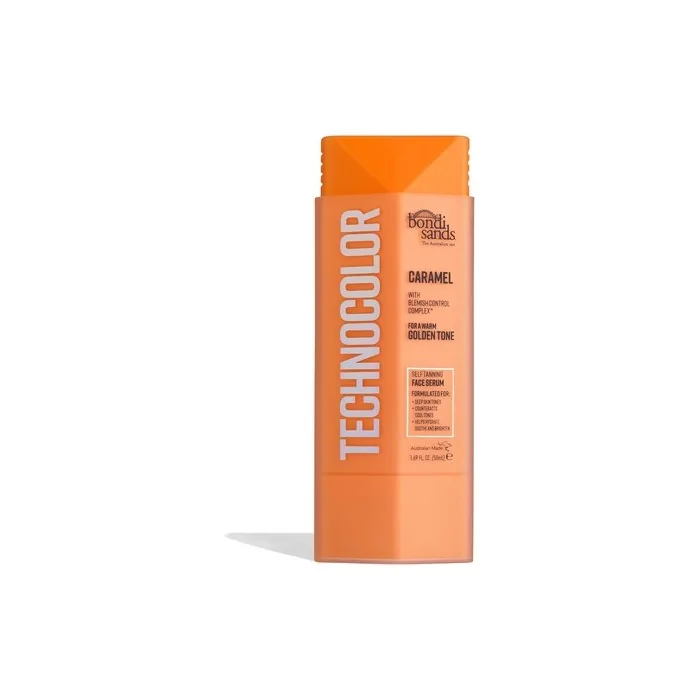 Bondi Sands Technocolor Caramel Selftanning Face Serum Easy Application Streak Free Fake Tan Enriched With Vitamin C & Chamomile 50ml