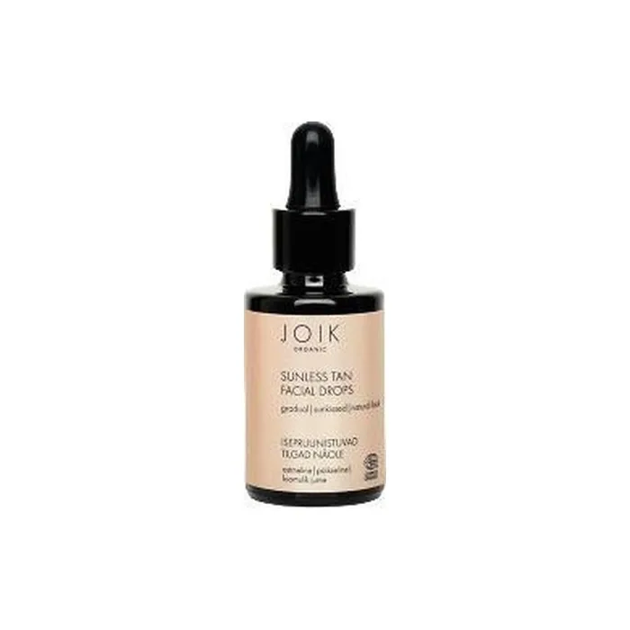 Joik Facial Drops Sunless Tan Vegan Ladies 30 Ml Brown
