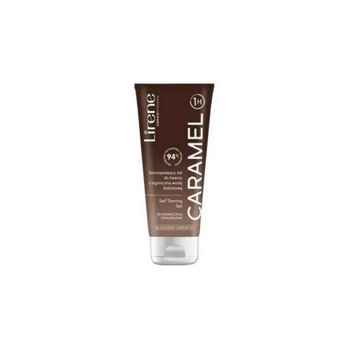 Lirene Perfect Tan Self-Tanning Face Gel Caramel 75ml