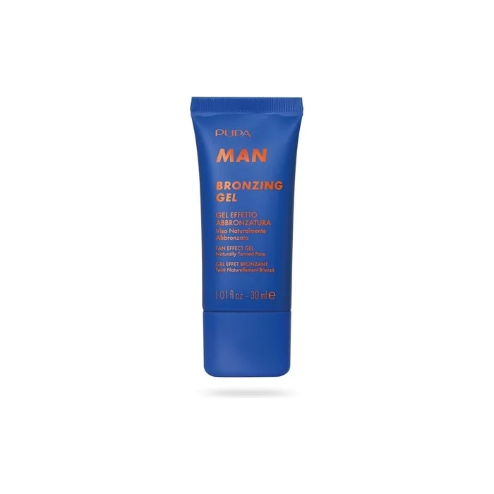 Pupa Man Bronzing Gel 001 Tan Effect Gel 30ml Face Naturally Tanned