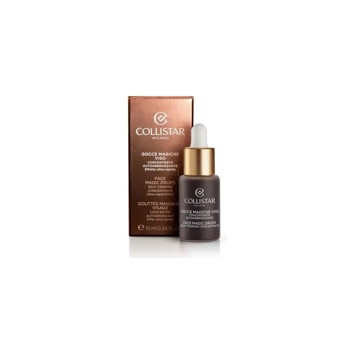 Collistar Selftanning Serum Magic Face Drops A Luxurious Selftanning Serum For A Radiant Glow