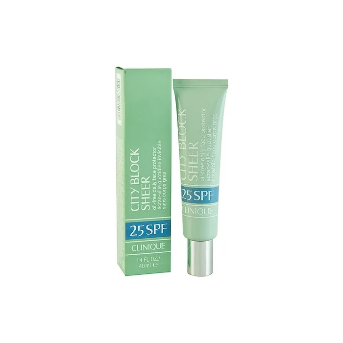 Clinique City Block Sheer SPF 25 Oil Free Daily Face Protector 40ml