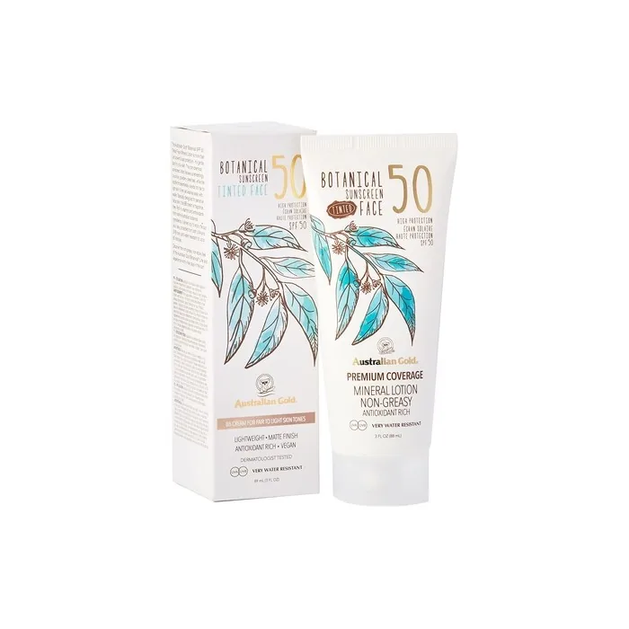 Australian Gold Botanical SPF 50 Light Faces 89ml Brown