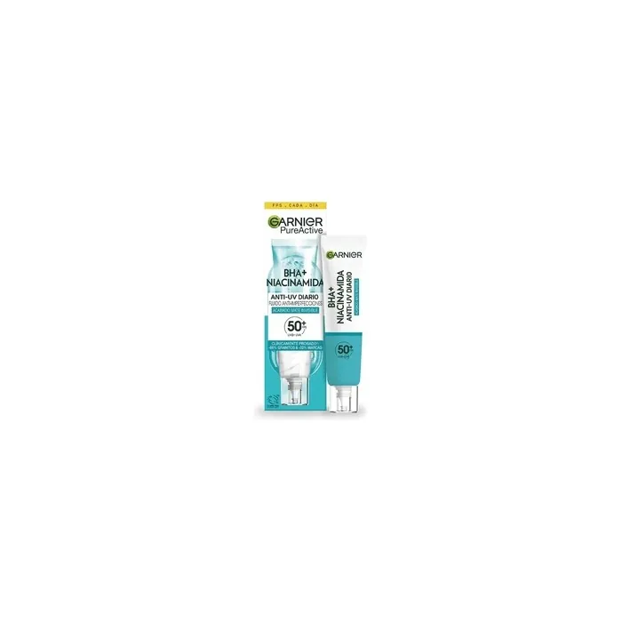 Garnier Pure Active Bha Niacinamide Antiimperfections Fluid Spf 50 40ml