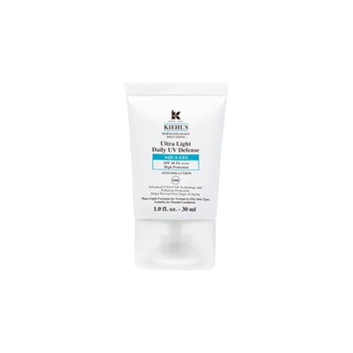 Kiehl's Ultra Light Daily Uv Defense Aqua Gel Spf 50 Lightweight Protective Gel For Daily Use
