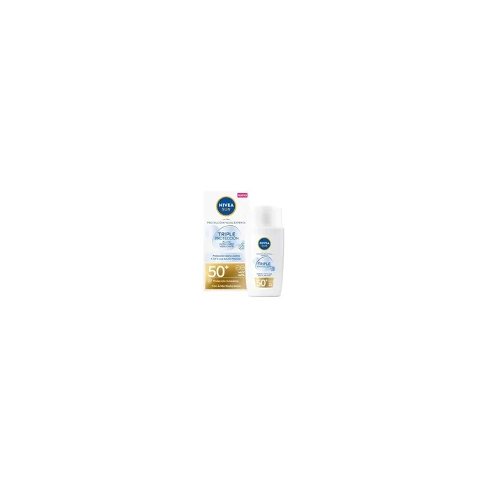 Nivea Nivea Sun Triple Protection Ultralight Facial Fluid Spf 50 40ml