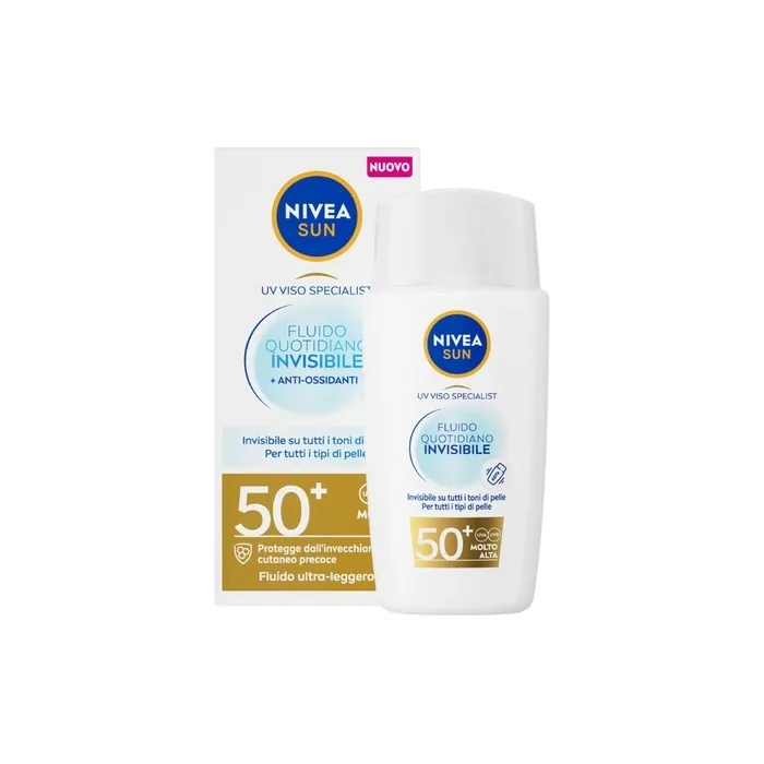 Nivea Sun Daily Invisible Face Fluid Spf 50 40ml