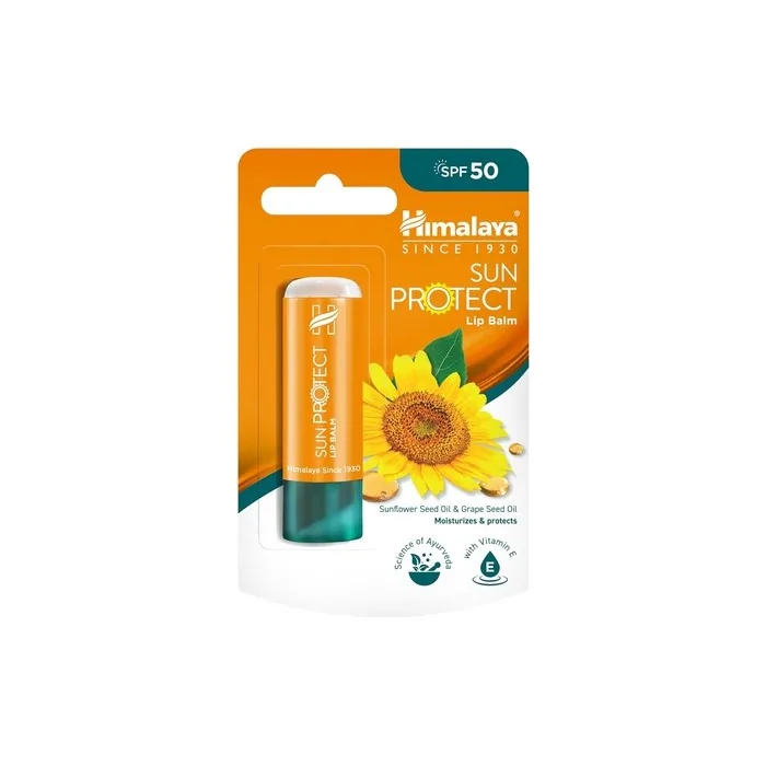 Himalaya Sun Protect Lip Balm With Spf 50 And Uva Ray Protection 45g
