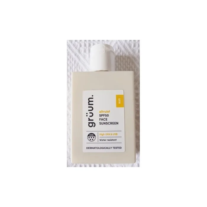 Gruum Altruist Lsf50 Facial Sunscreen Waterproof 50ml
