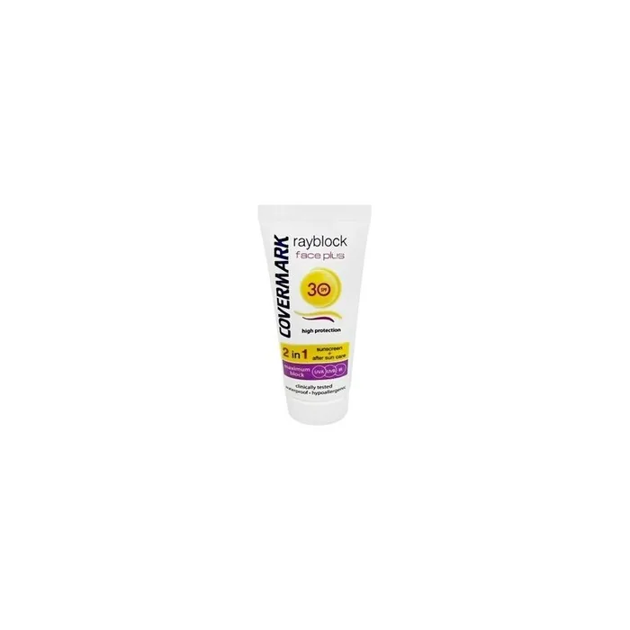 Covermark Rayblock Face Plus Spf30 Sun Protection 50ml Soft Brown