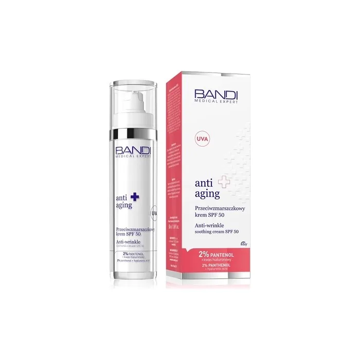 Anti-wrinkle soothing cream SPF50