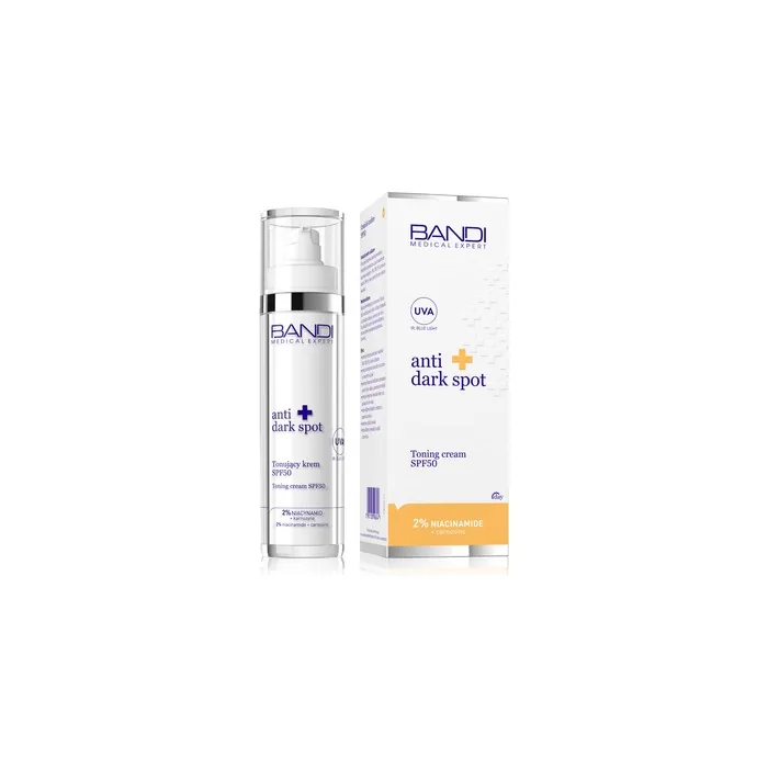 Toning cream SPF50