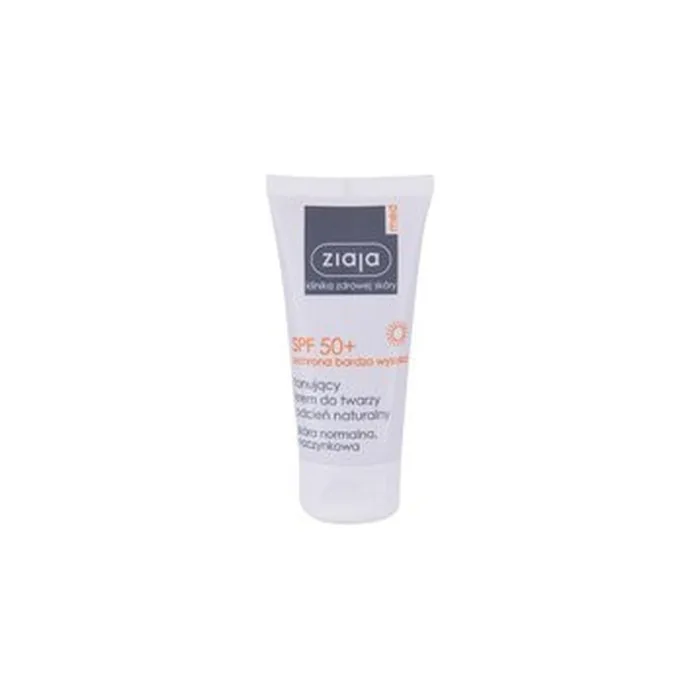 Ziaja Med Protective Tinted Cream Spf50 Sunscreen For Face Natural
