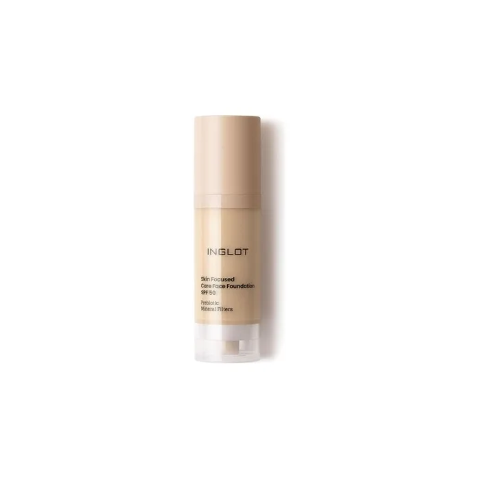 Inglot Skin Focused Care Face Foundation Spf 50+ 306 Medium Beige