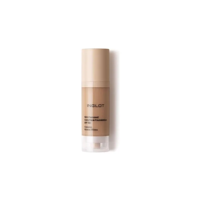 Inglot Skin Focused Care Face Foundation Spf 50+ 310 Warm Tan