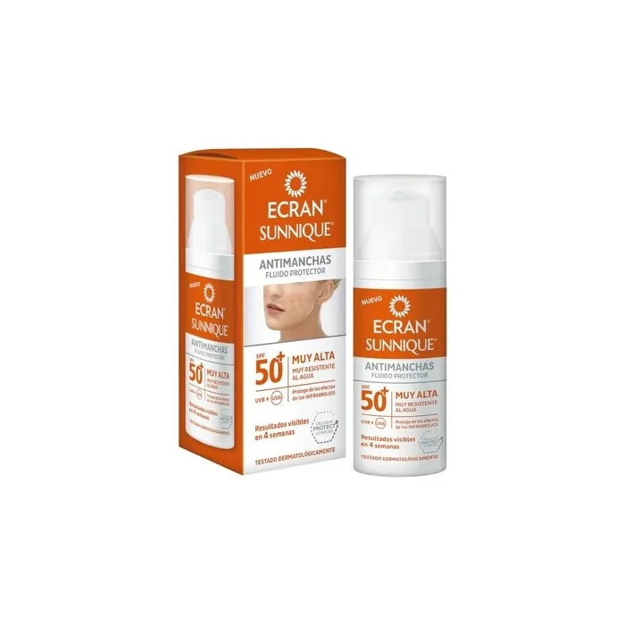 Ecran Ecran Sunnique Antimanchas Fluid Protector Spf 50 50ml