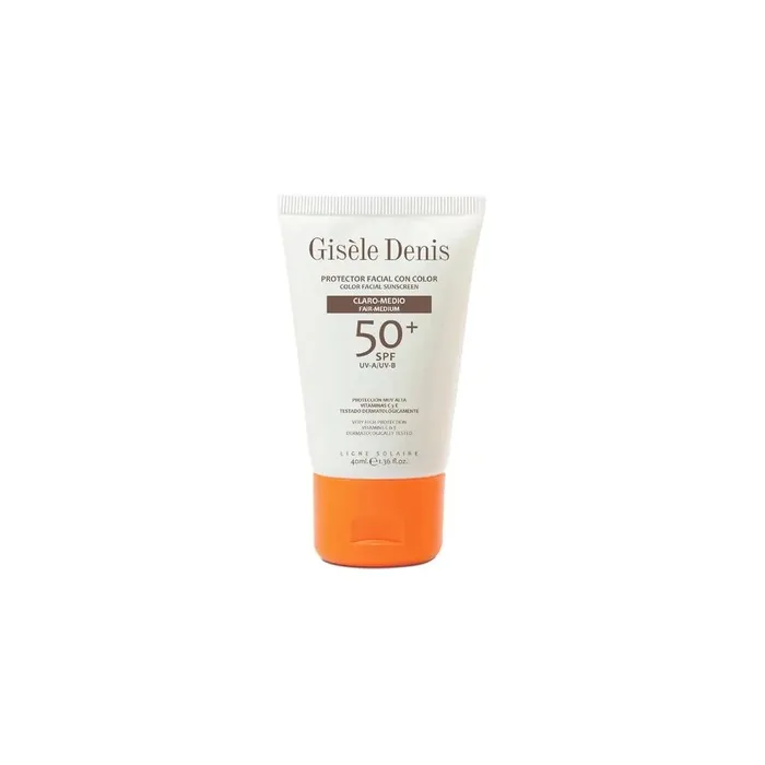 Gisle Denis Color Facial Sunscreen Spf 50 Fairmedium 40ml