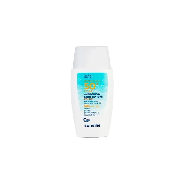 Sensilis Water Fluid Spf50 Color 40ml High Protection Sunscreen
