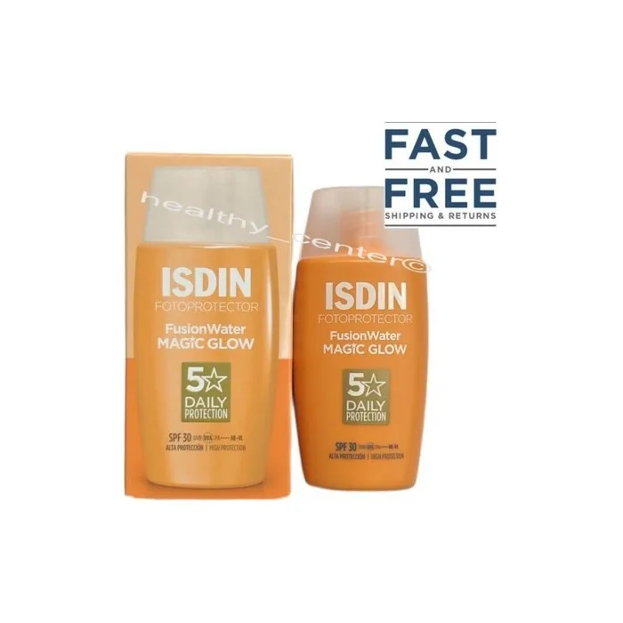 Isdin Fusion Water Magic Glow Sunscreen SPF 30 50ml