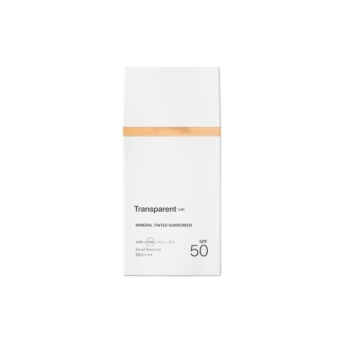 Transparent Lab Mineral Tinted Sunscreen Medium - Sun Protection with Physical Filters