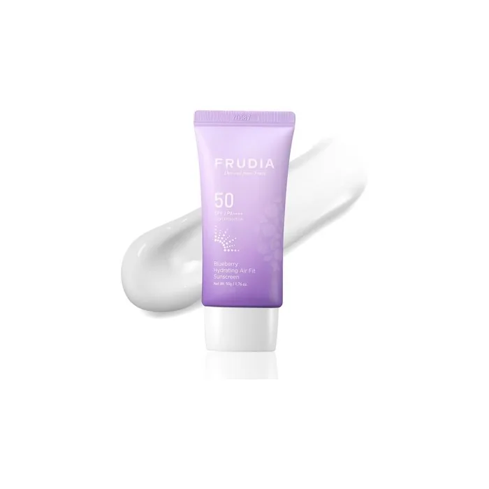 Frudia Blueberry Hydrating Air Fit Sunscreen SPF 50 Moisturizing Korean Face