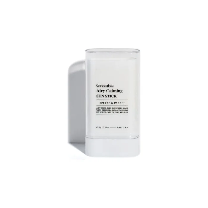 Barulab Greentea Airy Calming Sun Stick Spf 50 18 Grams