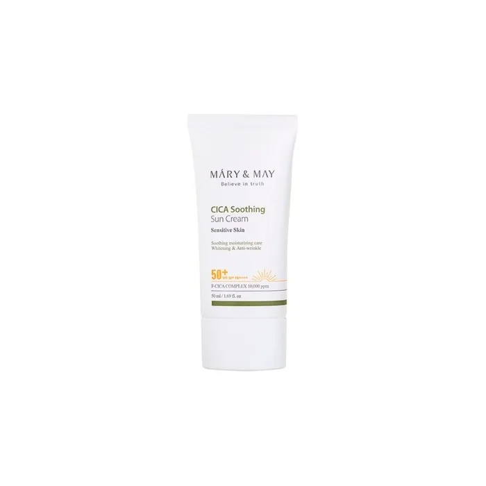 Mary&May Cica Soothing Sun Cream Spf50 Pa 50 Ml
