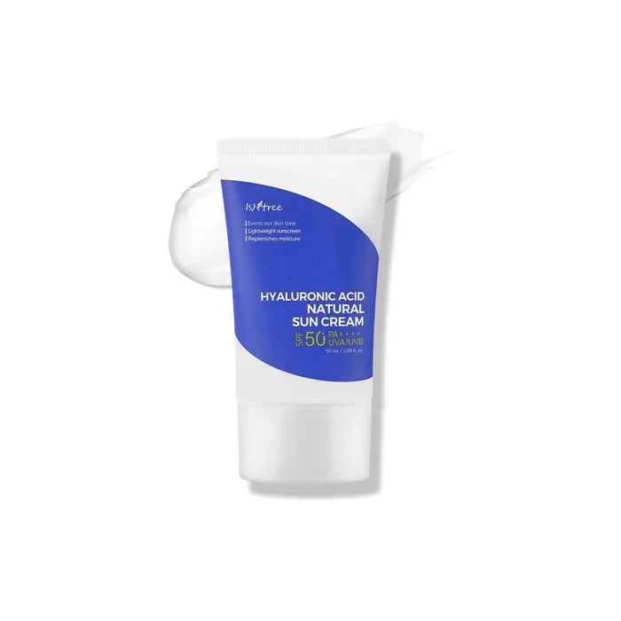 Isntree Natural Sunscreen with Hyaluronic Acid SPF 50 50ml 1.69 Fl Oz