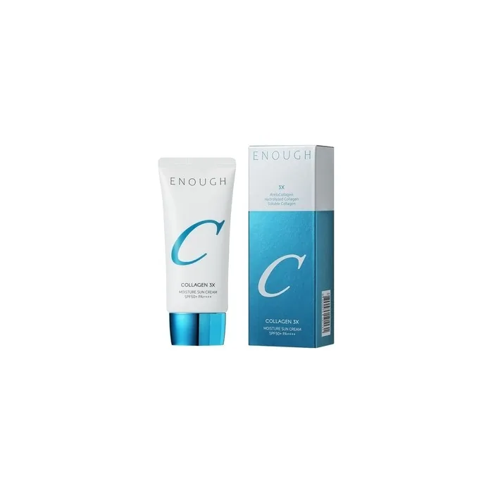 Enough Collagen 3x Moisture Sun Cream SPF 50 Korean Skin Care Face Sunscreen
