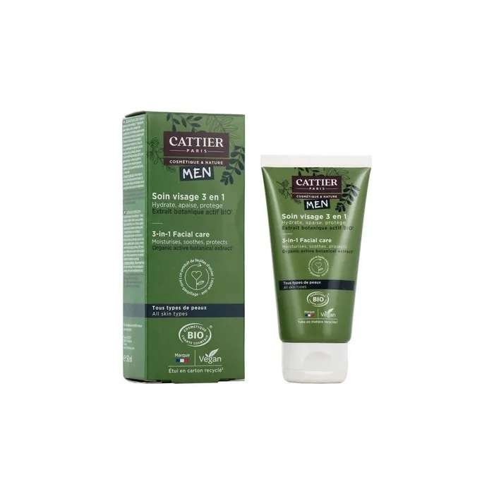 Cattier Paris Cattier Homme 3 In 1 Facial Care 50ml