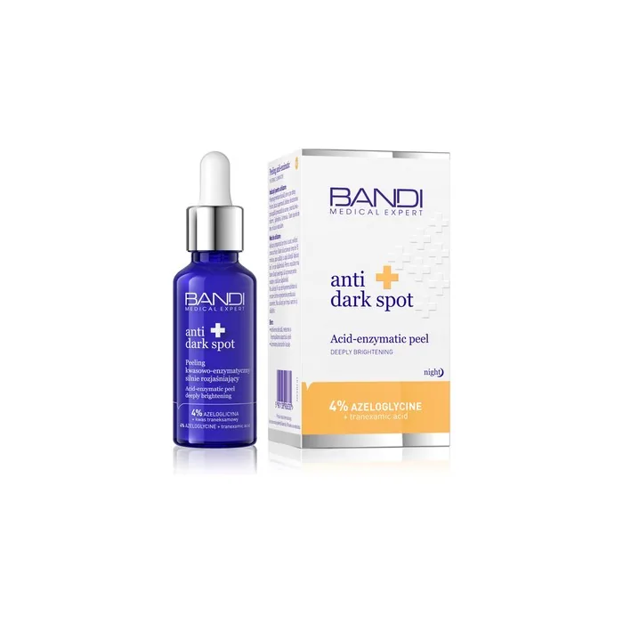 Acid-enzymatic peel deeply brightening