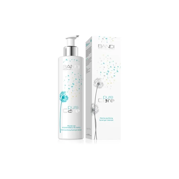 Marine purifying facial gel cleanser
