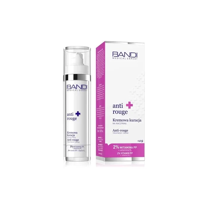 Anti-rouge capillary treatment cream