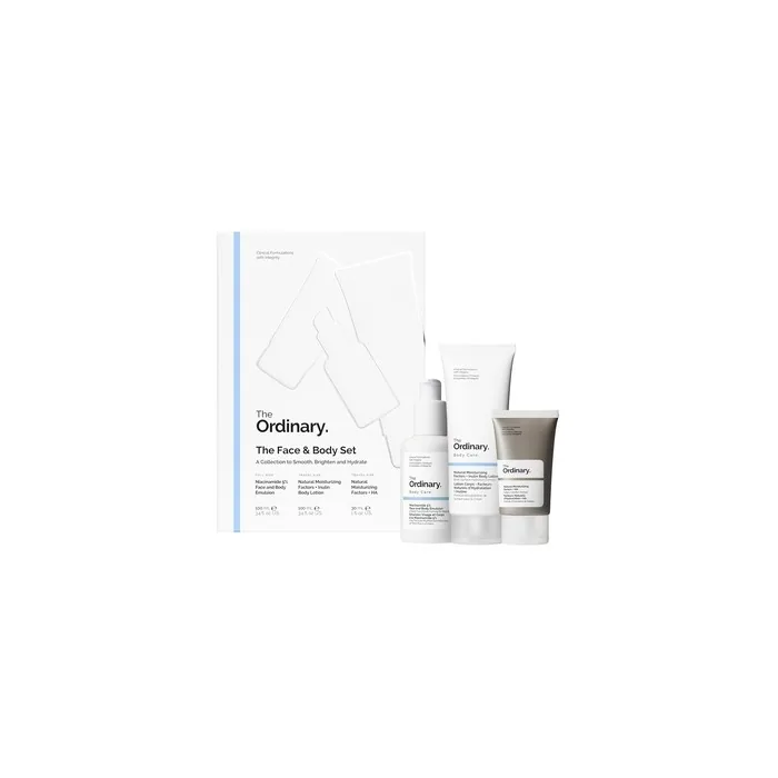 The Ordinary Face & Body Set Daily Skincare Routine with Niacinamide 5