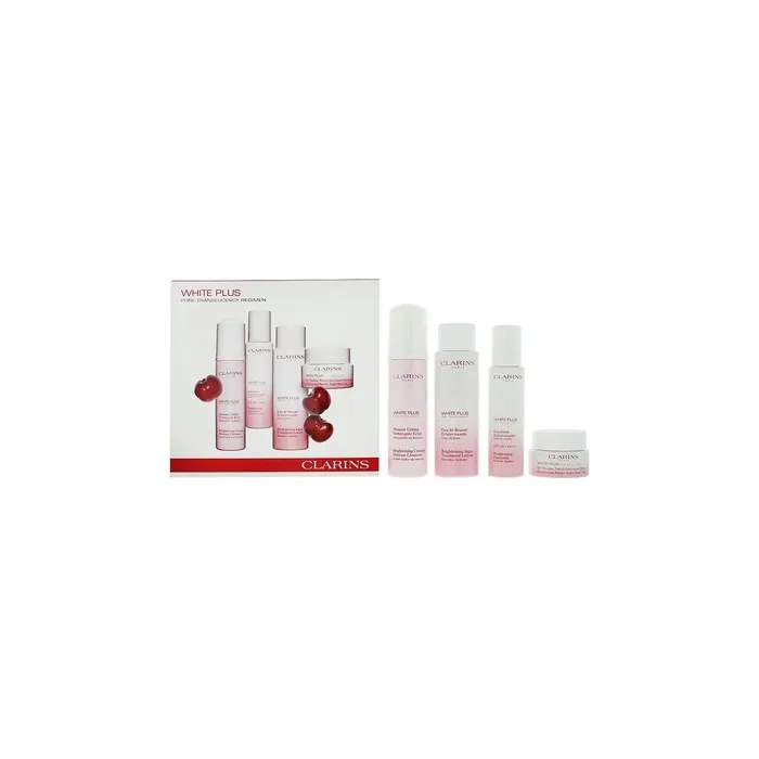Clarins White Plus 4 Piece Gift Set For Women