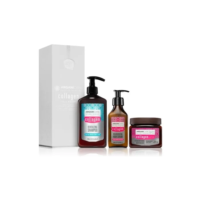 Arganicare Collagen Revitalizing And Restructing Program Set With Revitalizing Effect