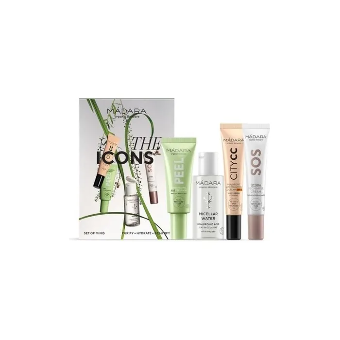 Madara Organic Natural The Icons Set - Medium Facial Skincare Gift Set
