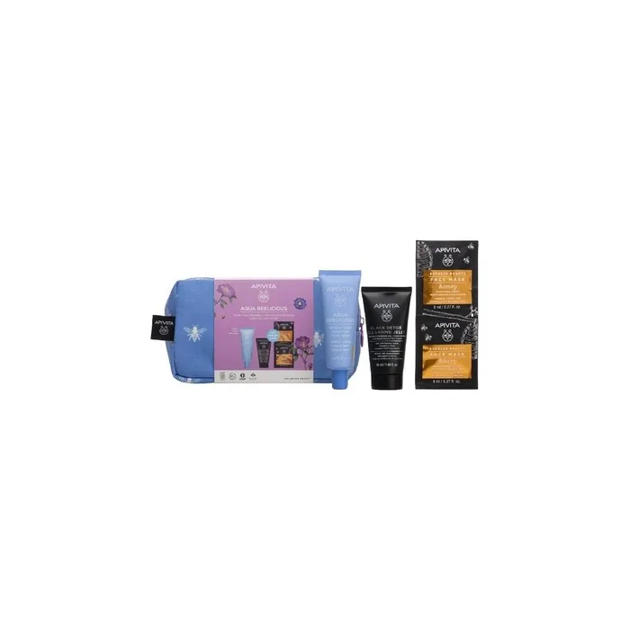 Apivita Aqua Beelicious Hydration & Freshness Coffret A Skincare Set For Hydration And Freshness