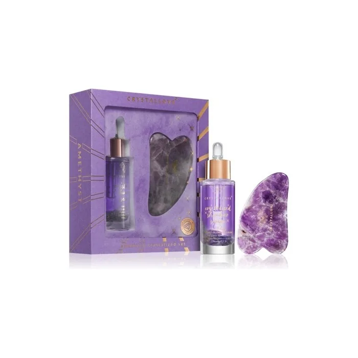 Crystallove Crystalized Amethyst Set For Facial Care