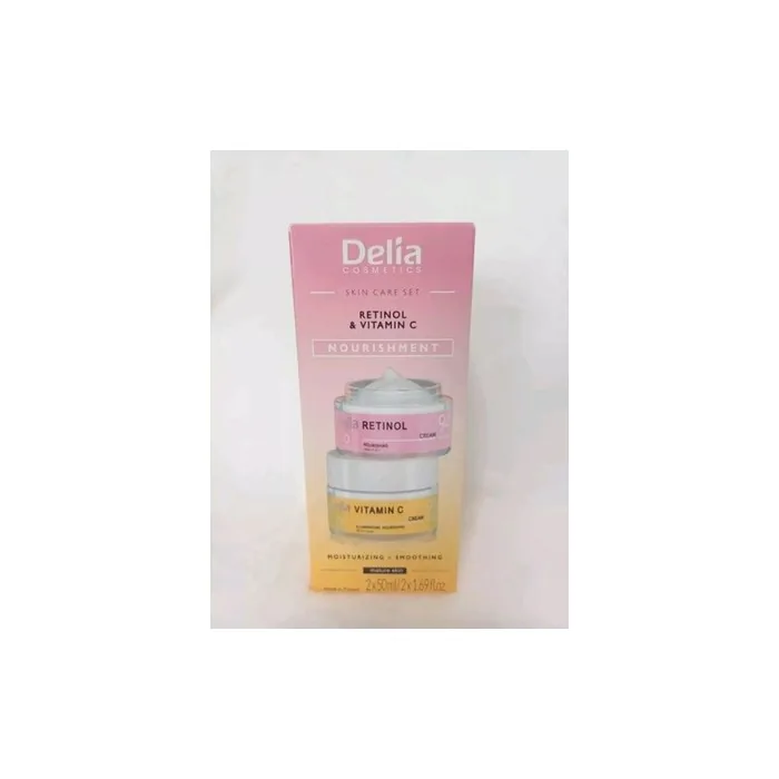 Delia Cosmetics Skin Care Set Retinol And Vitamin C 169 Fl Oz