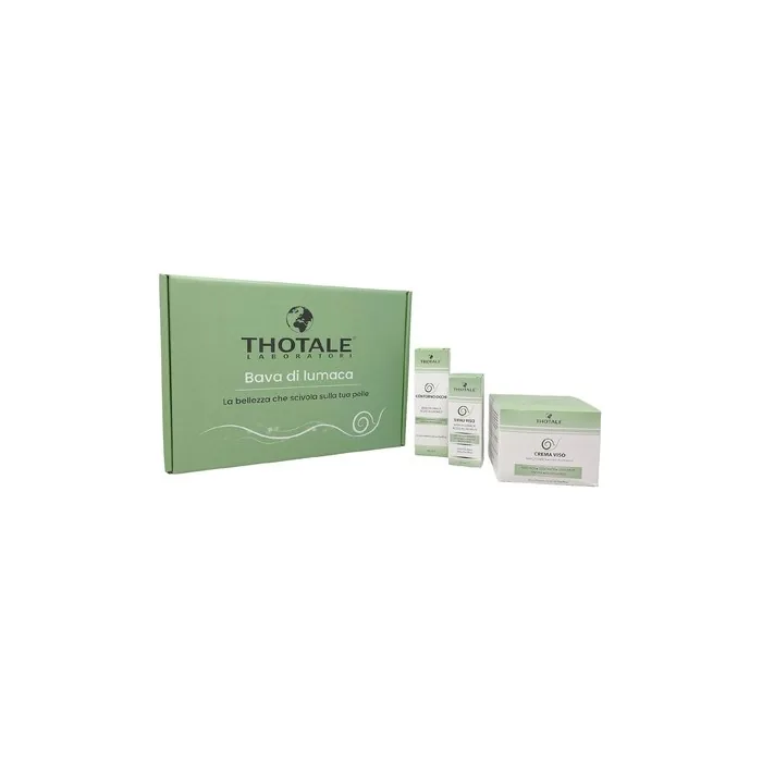 Thotale Snail Mucus Set - Serum 30ml, Cream 50ml, Eye Contour 30ml