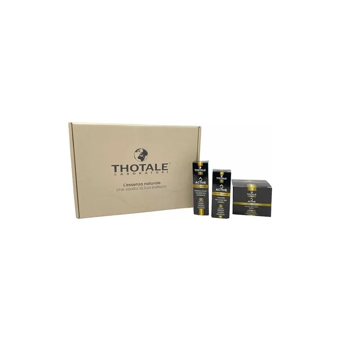 Thotale Active Anti-Aging Set with Serum 30ml, Cream 50ml, and Eye Contour 30ml