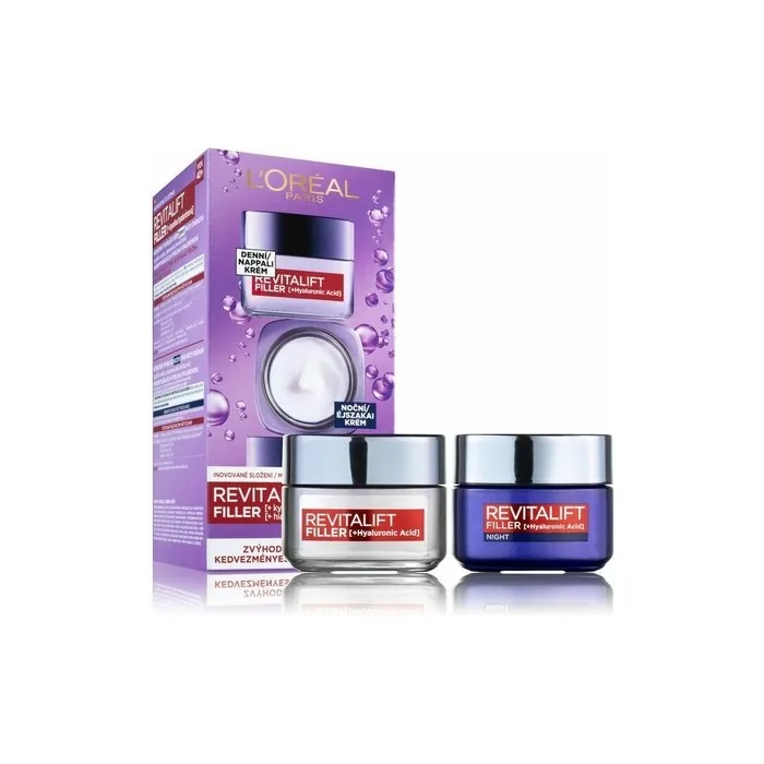 L'Oral Paris Revitalift Filler Ha Duo Set Skin Care Gift Set