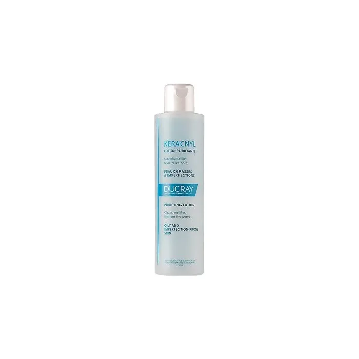 Ducray Keracnyl Purifying Lotion For Mixed To Oily Skin With Imperfections 200 Ml