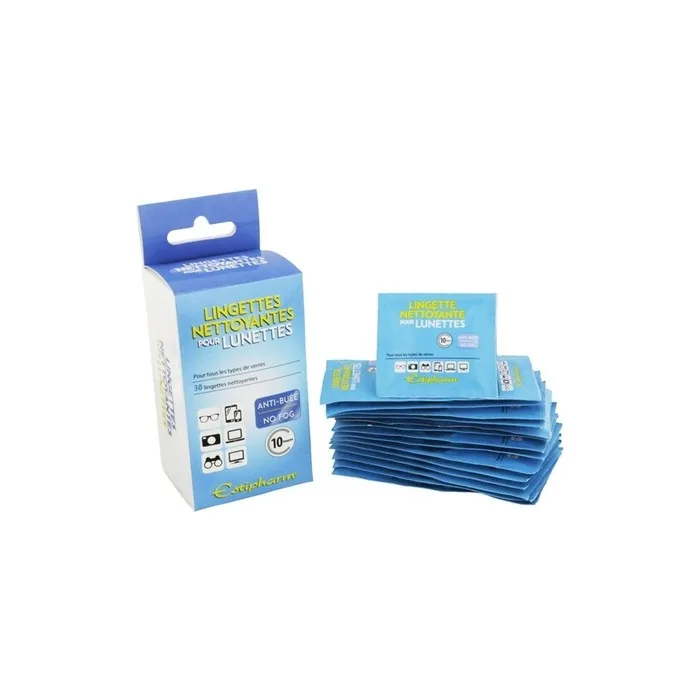 Estipharm Cleansing Wipes for Glasses 30 Wipes