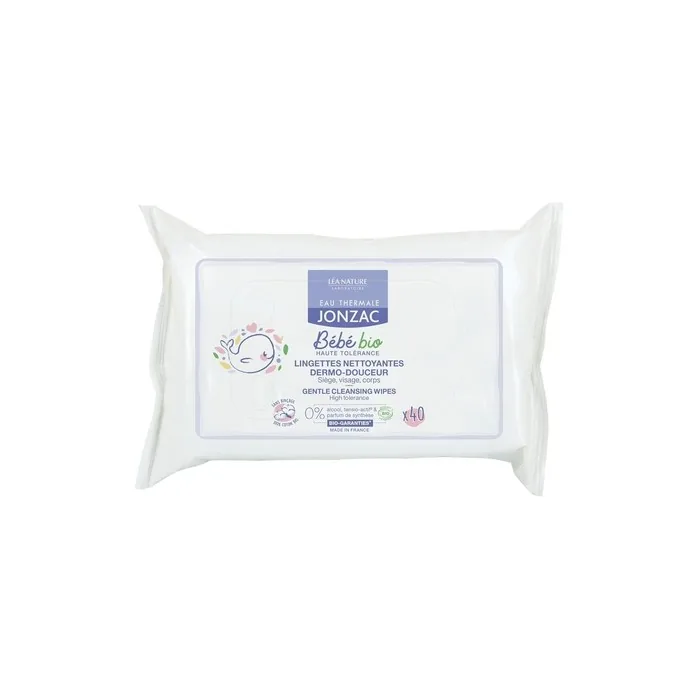EAU THERMALE JONZAC Organic Dermo-Douceur Cleansing Wipes