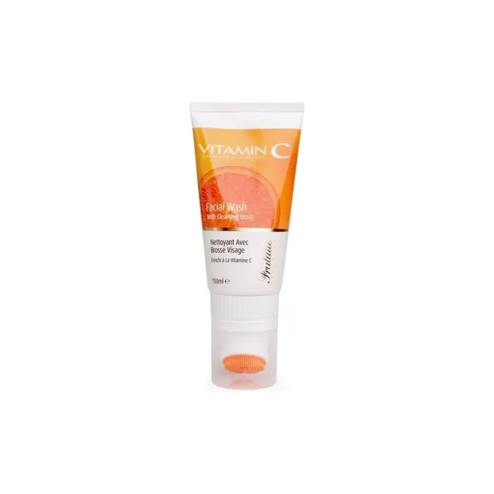 Arganicare Facial Cleanser With Brush Vitamin C 150 Ml