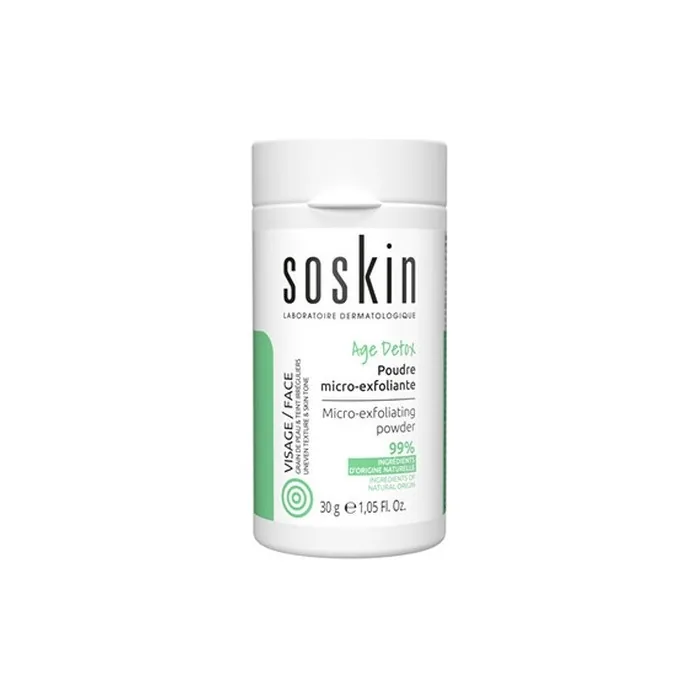 Soskin Paris Micro-Exfoliating Powder for Facial Peeling