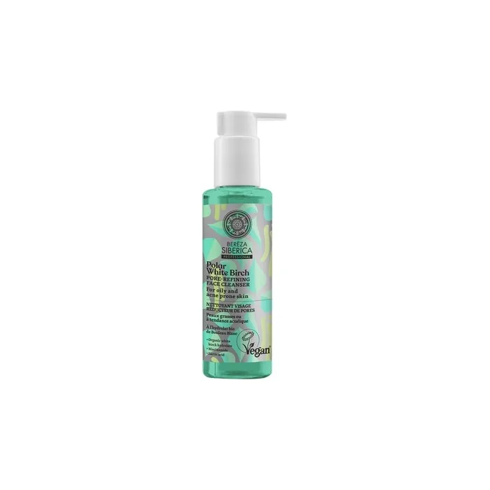 Siberica Professional Bereza Polar White Birch Pore Refining Face Cleanser - 145ml